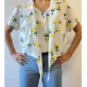 Chemise vintage fleurie