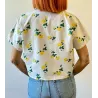 Chemise vintage fleurie