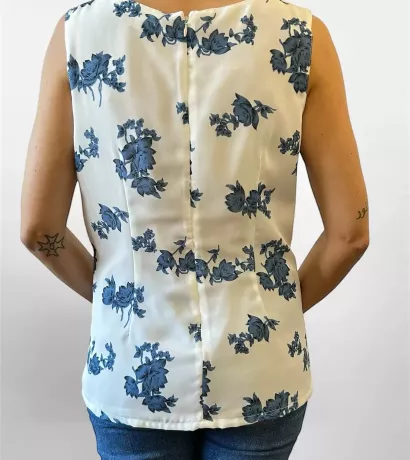 Top fleuri