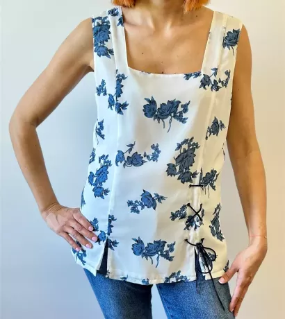 Top fleuri