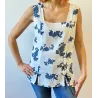 Top fleuri