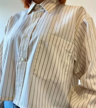 Chemise Papi crème