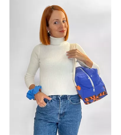 Pack - Sac Winnie matelassé avec chouchou assorti