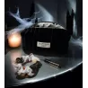 Pack - Trousse beauté upcyclée avec chouchou assorti doublure Halloween
