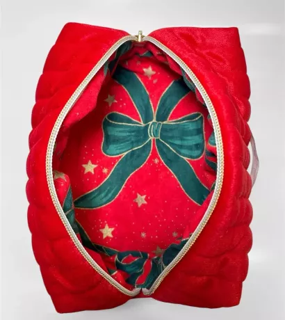 Trousse beauté Velours de Noël