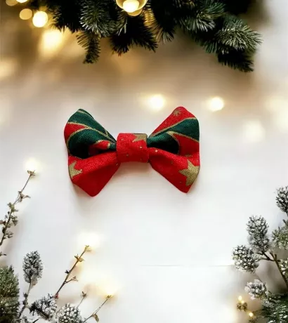 Pince à cheveux de noël