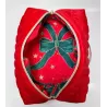 Pack - Trousse beauté Velours de Noël  avec accessoire assorti