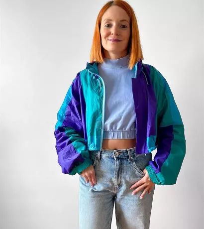 Veste crop top 90210