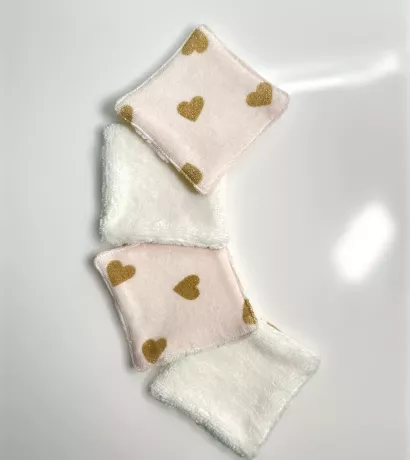 Trousse beauté Green Love & cotons