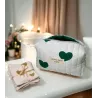 Trousse beauté Green Love & cotons