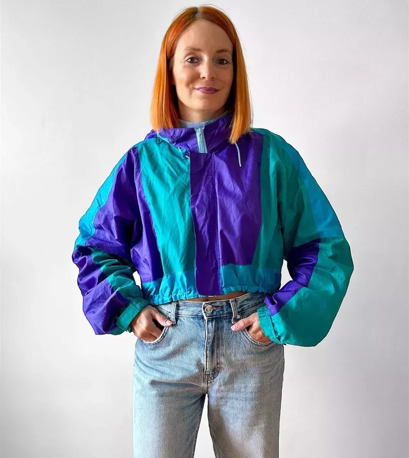 Veste crop top 90210