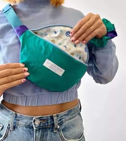 Banane 90210 avec chouchou assorti