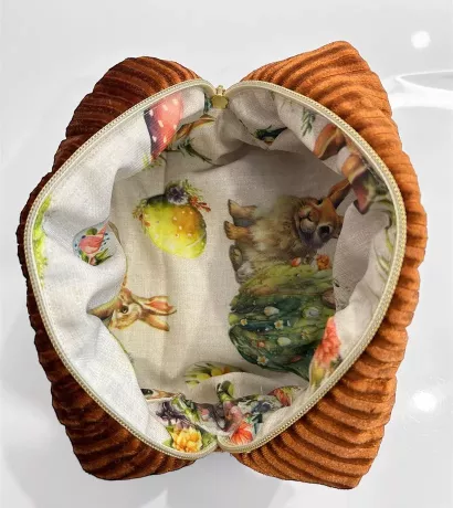 Pack - Trousse beauté Chocolate beauty avec chouchou assorti