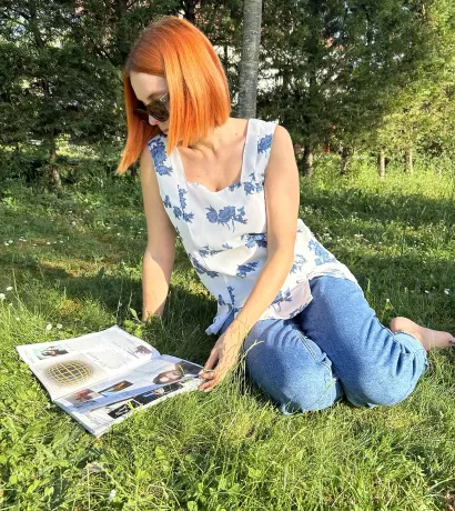 Top fleuri